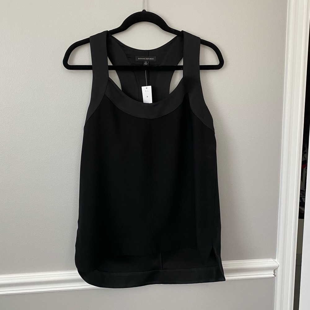 NWT Banana Republic Racerback Tank Blouse
